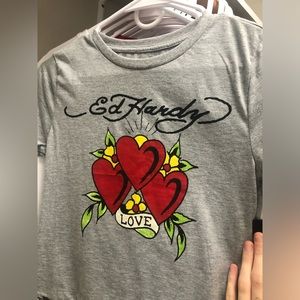 Brand new Ed Hardy crop top